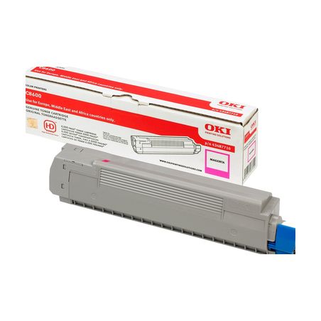 Toner original  -  OKI 43487710  -  magenta  -  (43487710)