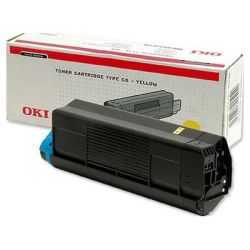 Toner original  -  OKI 42127405  -  amarillo  -  (42127405)