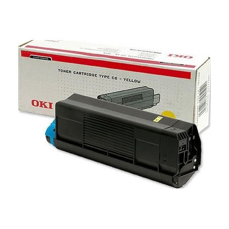 Toner original  -  OKI 42127405  -  amarillo  -  (42127405)