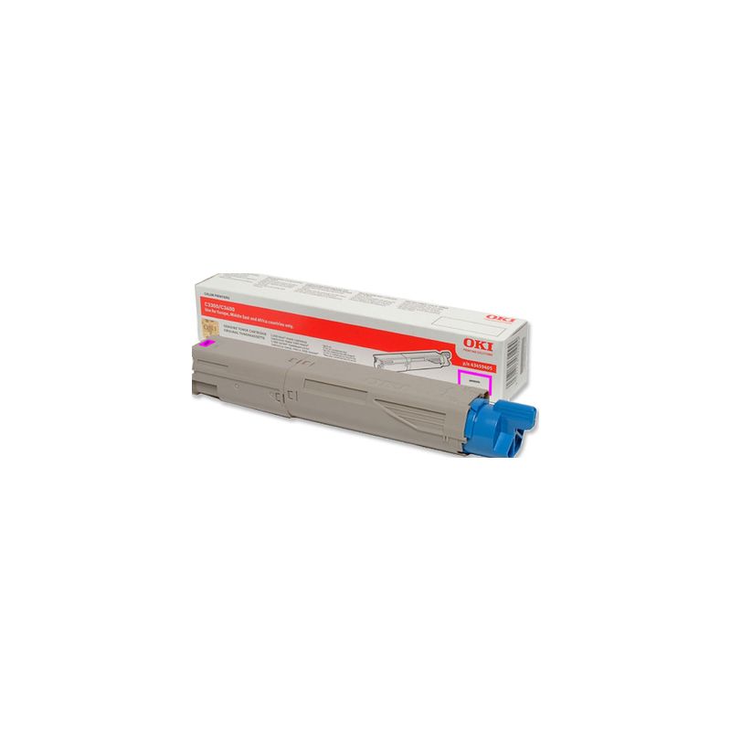 Toner original  -  OKI 43459330  -  magenta  -  (43459330)