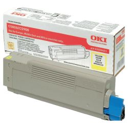 Toner original  -  OKI 43324421  -  amarillo  -  (43324421)