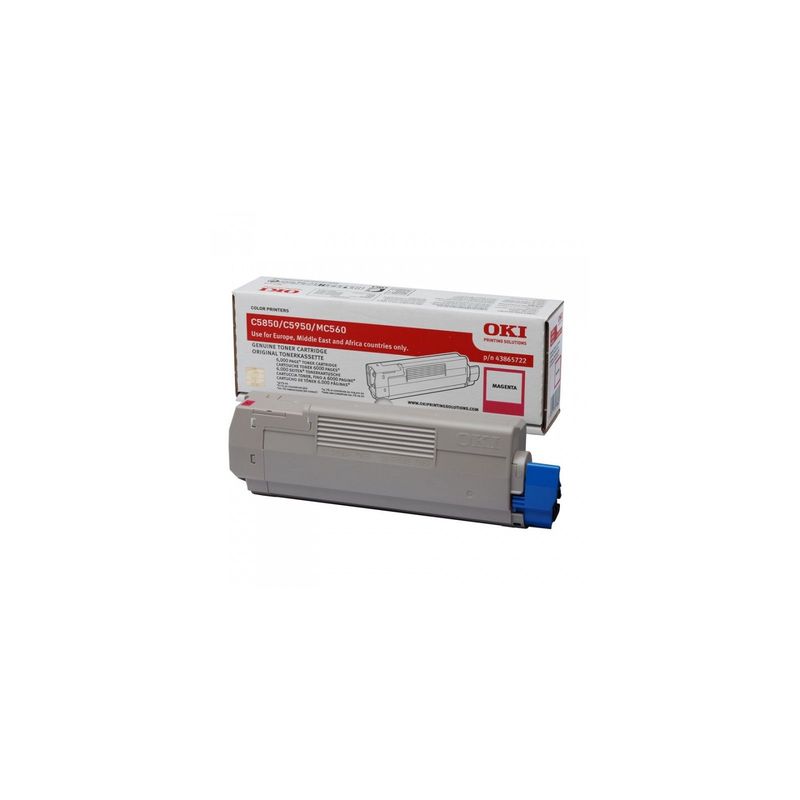 Toner original  -  OKI 43865722  -  magenta  -  (43865722)