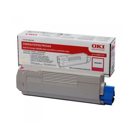 Toner original  -  OKI 43865722  -  magenta  -  (43865722)