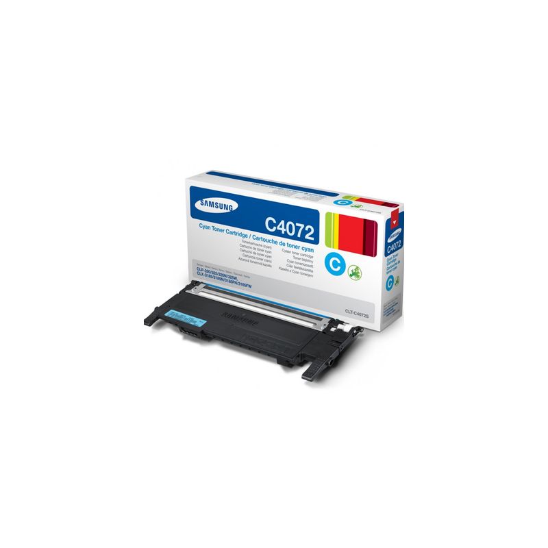 Toner original  -  SAMSUNG CLT-C4072L  -  cian  -  (CLTC4072S)