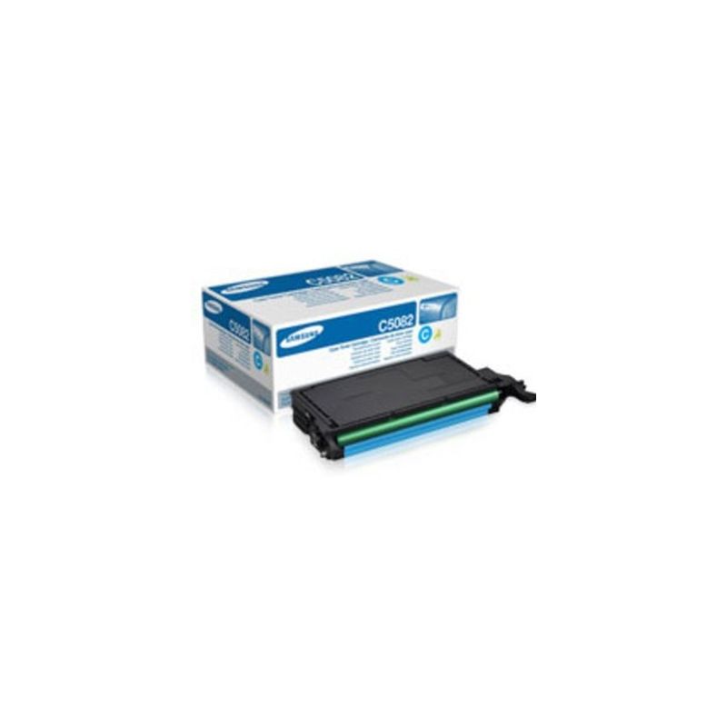 Toner original  -  SAMSUNG CLT-C5082L  -  cian  -  (CLTC5082L)