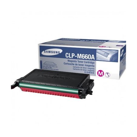 Toner original  -  SAMSUNG CLP-M660B  -  magenta  -  (CLPM660A)