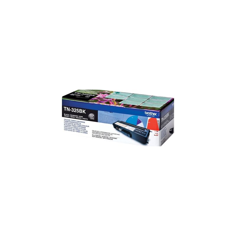 Toner original  -  BROTHER TN325BK  -  negro  -  (TN-325BK)