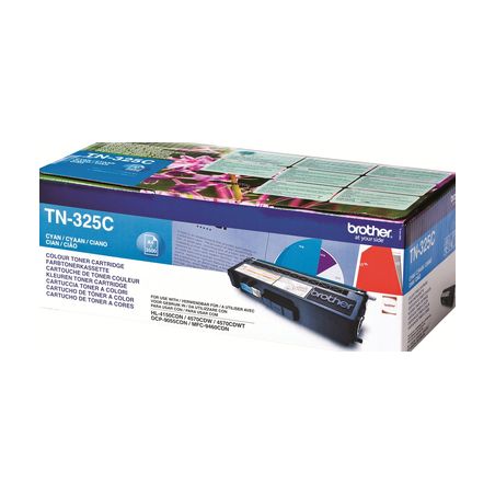 Toner original  -  BROTHER TN325C  -  cian  -  (TN-325C)