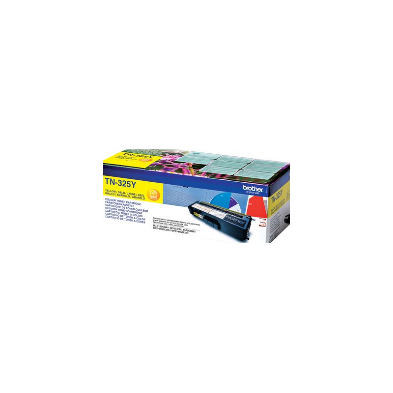 Toner original  -  BROTHER TN325Y  -  amarillo  -  (TN-325Y)