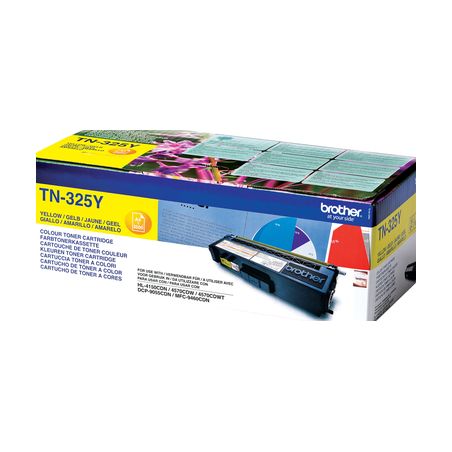 Toner original  -  BROTHER TN325Y  -  amarillo  -  (TN-325Y)