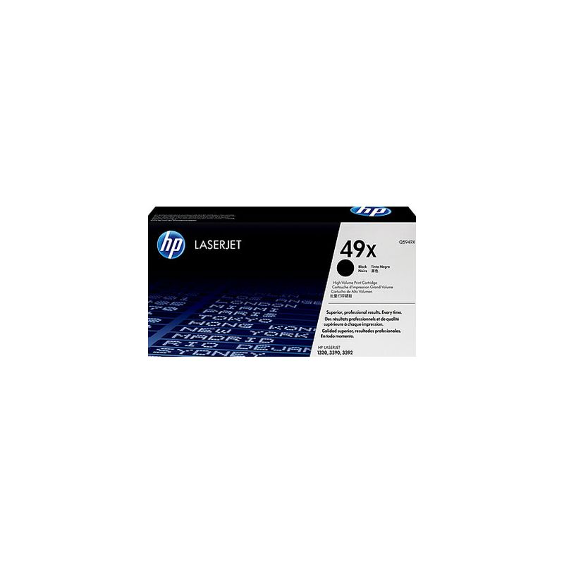 Toner original  -  HP 49X  -  negro  -  (Q5949X)