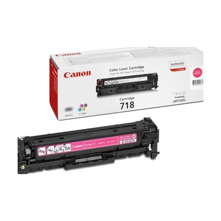 Toner original  -  CANON 718M  -  magenta  -  (2660B002)
