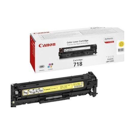Toner original  -  CANON 718Y  -  amarillo  -  (2659B002)