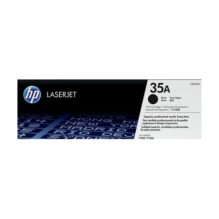Toner original  -  HP 35A  -  negro  -  (CB435A)