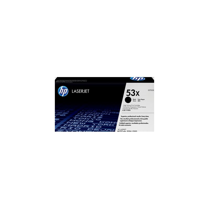 Toner original  -  HP 53X  -  negro  -  (Q7553X)