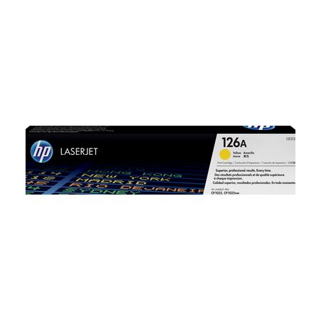 Toner original  -  HP 126A  -  amarillo  -  (CE312A)