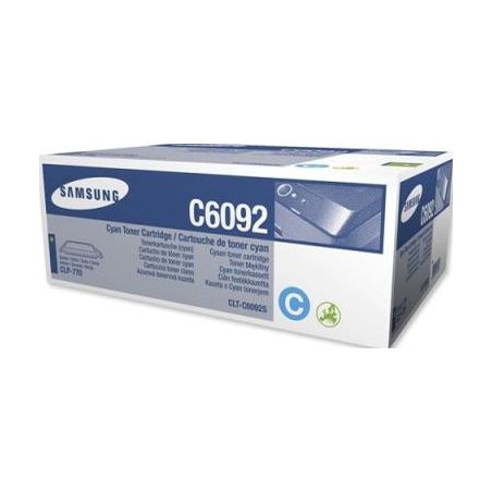 Toner original  -  SAMSUNG CLT-C6092S  -  cian  -  (CLTC6092S)