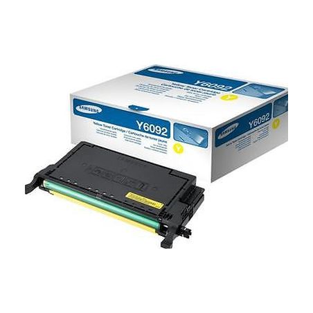 Toner original  -  SAMSUNG CLT-Y6092S  -  amarillo  -  (CLTY6092S)