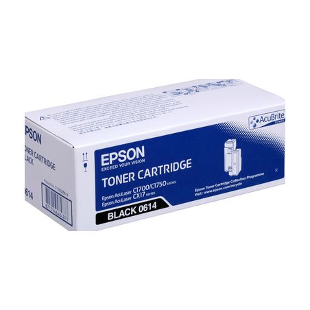 Toner original  -  EPSON 614  -  negro  -  (C13S050614)