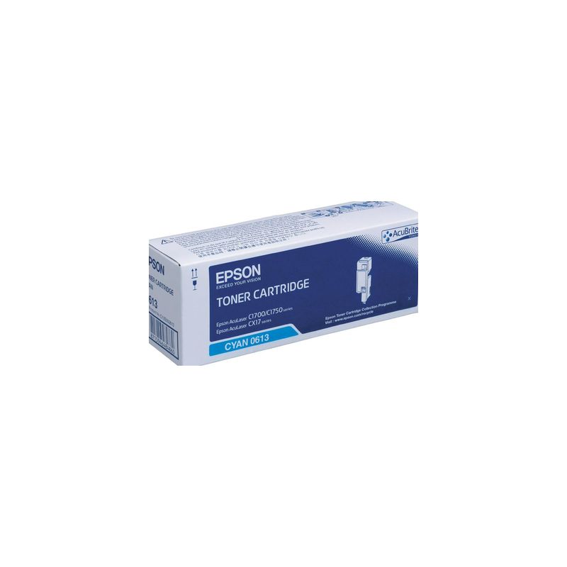 Toner original  -  EPSON 613  -  cian  -  (C13S050613)