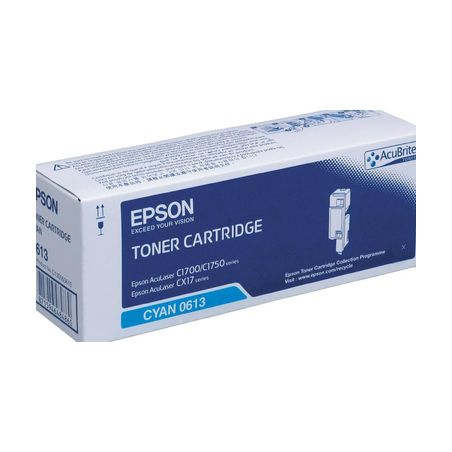 Toner original  -  EPSON 613  -  cian  -  (C13S050613)