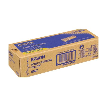 Toner original  -  EPSON 627  -  amarillo  -  (C13S050627)