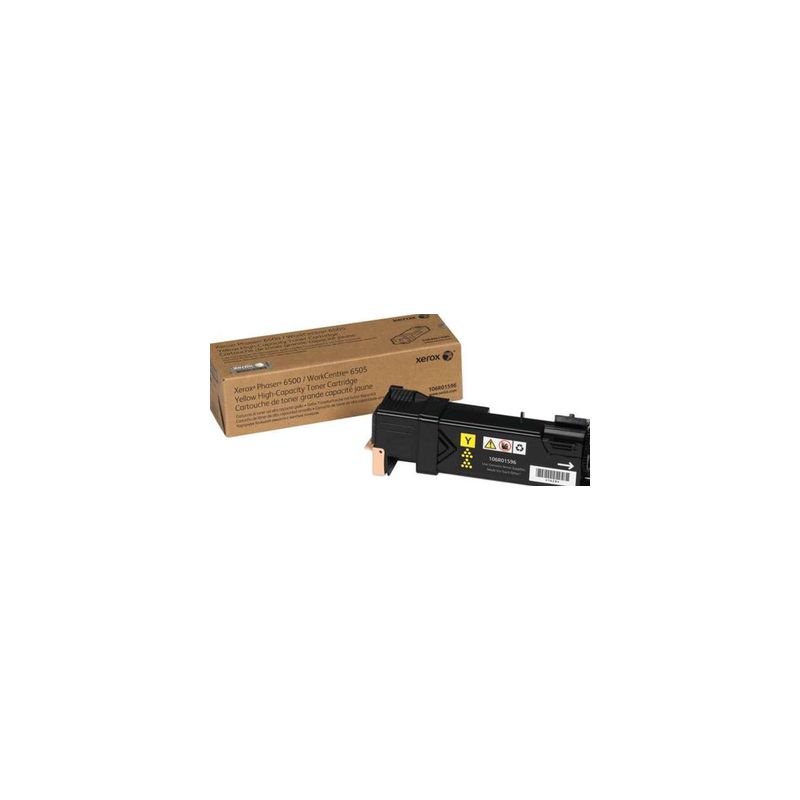 Toner original  -  XEROX 106R01596  -  amarillo  -  (106R01596)