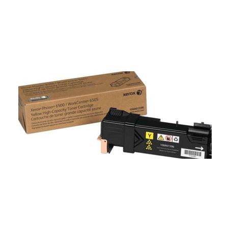Toner original  -  XEROX 106R01596  -  amarillo  -  (106R01596)