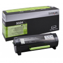 Toner original  -  LEXMARK 502H  -  negro  -  (50F2H00)