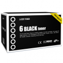 Pack de 6 toners compatibles  -  LANIER 1214888261 TYPE 12706  -  6 negro