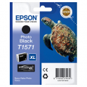 Cartucho de tinta original  -  EPSON T1571  -  negro Photo  -  (C13T15714010)