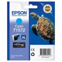 Cartucho de tinta original  -  EPSON T1572  -  cian  -  (C13T15724010)