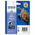 Cartucho de tinta original  -  EPSON T1577  -  gris  -  (C13T15774010)