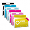 Pack de 6 cartuchos de tinta compatibles  -  EPSON 24XL  -  1 negro + 1 cian + 1 magenta + 1 amarillo + 1 cian claro + 1 magenta claro  -  (C13T24384011)