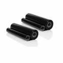 Pack de 2 Rollos de cinta térmica compatible  -  PHILIPS 906115306011  -  negro  -  (PFA322)