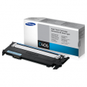 Toner original  -  SAMSUNG CLT-C406S  -  cian  -  (CLTC406S)