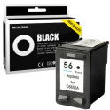 Cartucho de tinta compatible  -  HP 56  -  negro  -  (C6656AE)
