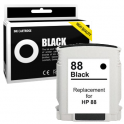 Cartucho de tinta compatible  -  HP 88XL  -  negro  -  (C9385AE)