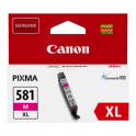 Cartucho de tinta original  -  CANON CLI 581 M XL  -  magenta  -  (2050C001)  -  gran capacidad
