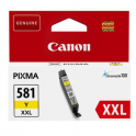 Cartucho de tinta original  -  CANON CLI 581 Y XXL  -  amarillo  -  (1997C001)  -  gran capacidad