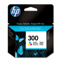 Cartucho de tinta original  -  HP 300  -  color  -  (CC643EE)