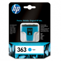 Cartucho de tinta original  -  HP 363  -  cian  -  (C8771EE)